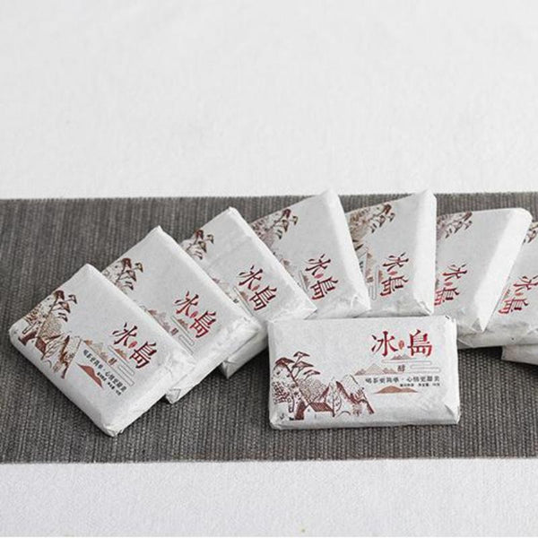 CIFbuy100g Iceland Pu-erh Ripe Tea Brick Big Tree Puerh Cooked Tea Yunnan Pu'er Tea