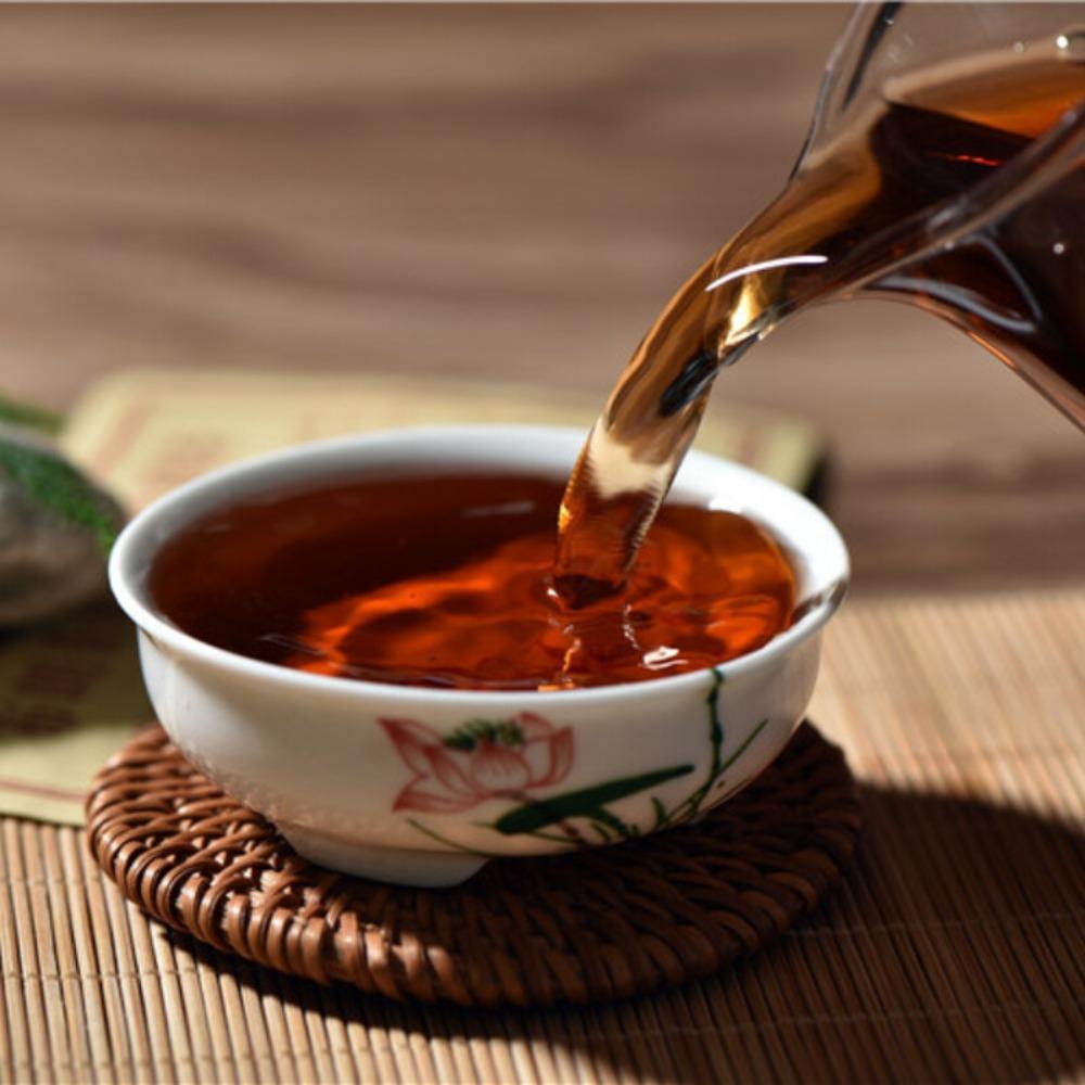 CIFbuy Big Tree Golden Bud Ripe Pu-erh Tea Cake 2016 357g