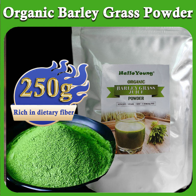 Barley grass powder original barley grass powder willy ong moistening intestines, burning fat, purifying liver, lowering cholesterol Main image