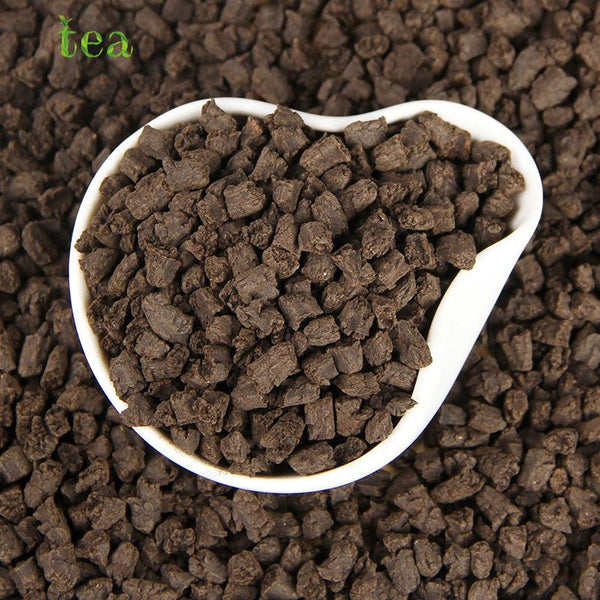 CIFbuy Yunnan Aged Puer Tea, Menghai, Jelly Aroma Tea, Fossil (Broken Silver), Jelly Aroma Old Tea, Ripe Tea, 500g