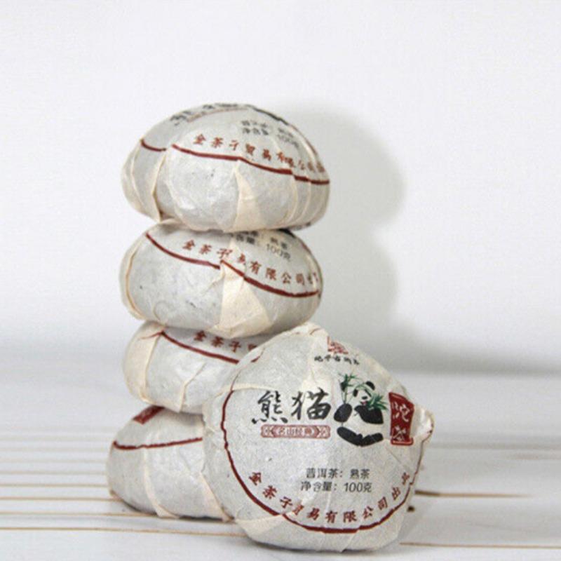 CIFbuy Yunnan Ancient Tree Pu'er Tuocha 100g Old Tea Ripe Pu'er Tea