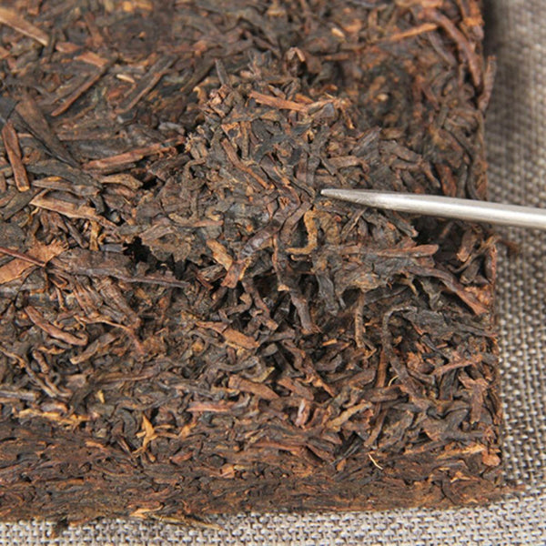 CIFbuy 1000g Pu'er Ripe Tea Cake Yunnan Ancient Tree Fermented Tea
