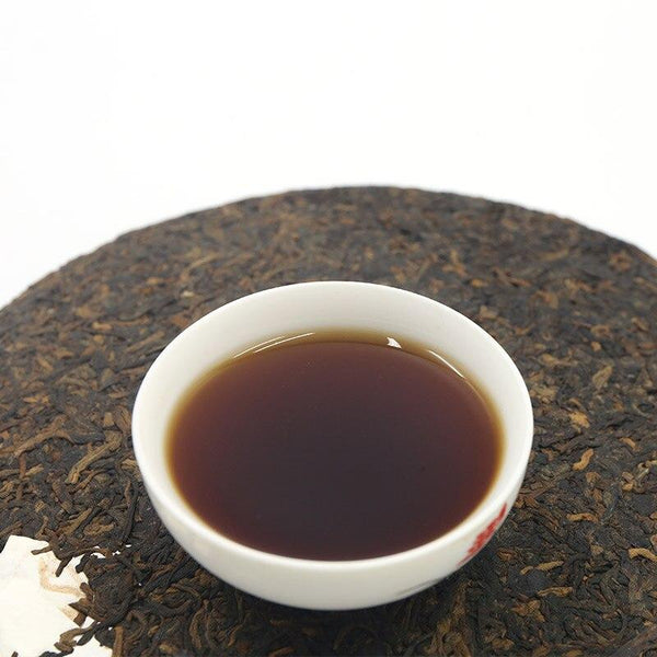 CIFbuy Yunnan Gong Ting Ripe Pu'er Tea, Chinese Palace Shu Pu'er 2018, 357g