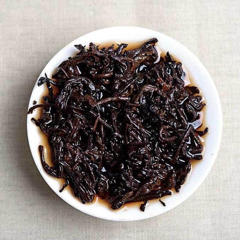 CIFbuy 2021 Zhongcha Puer Cha Ji Xiang Ru Yi CHINATEA Puer Shu Cha Pu'er Tea 357g Ripe