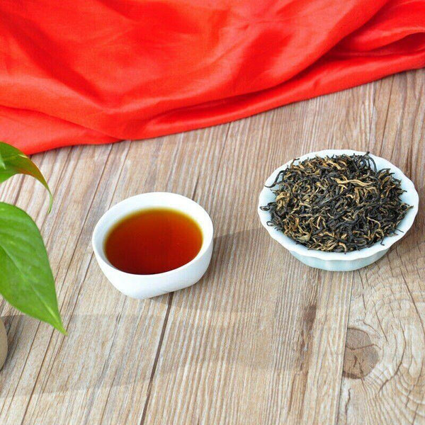 CIFbuy Premium Wuyi Organic Jin Jun Mei Jinjunmei Golden Eyebrow Junmee Black Tea 500g