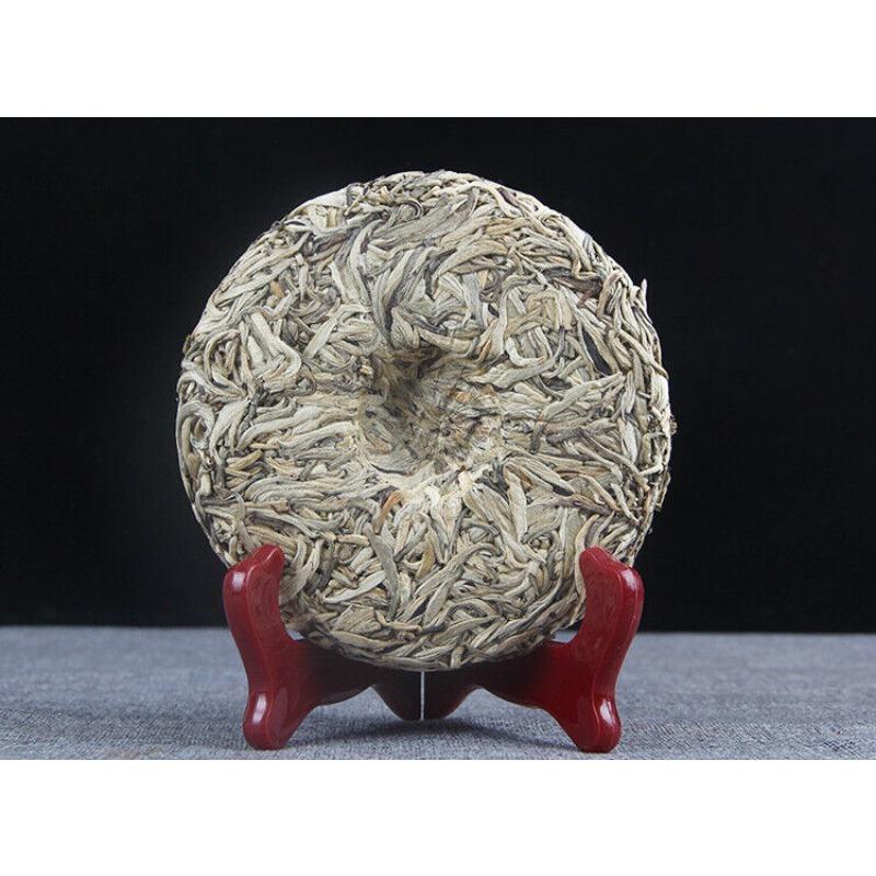 CIFbuy 200g White Tea Cake Silver Needle Yunnan White Tea Ancient Tree Pu'er Tea Cake