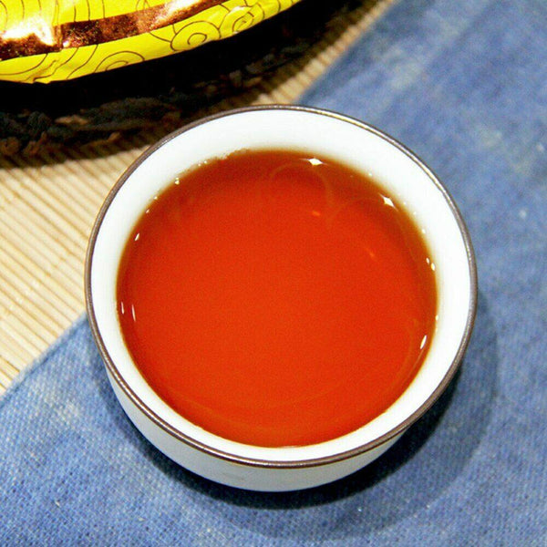 CIFbuy High Quality Zhong Cha Ripe Purerh Cake "Year of Rat" Shu Top Grade Puer 357g