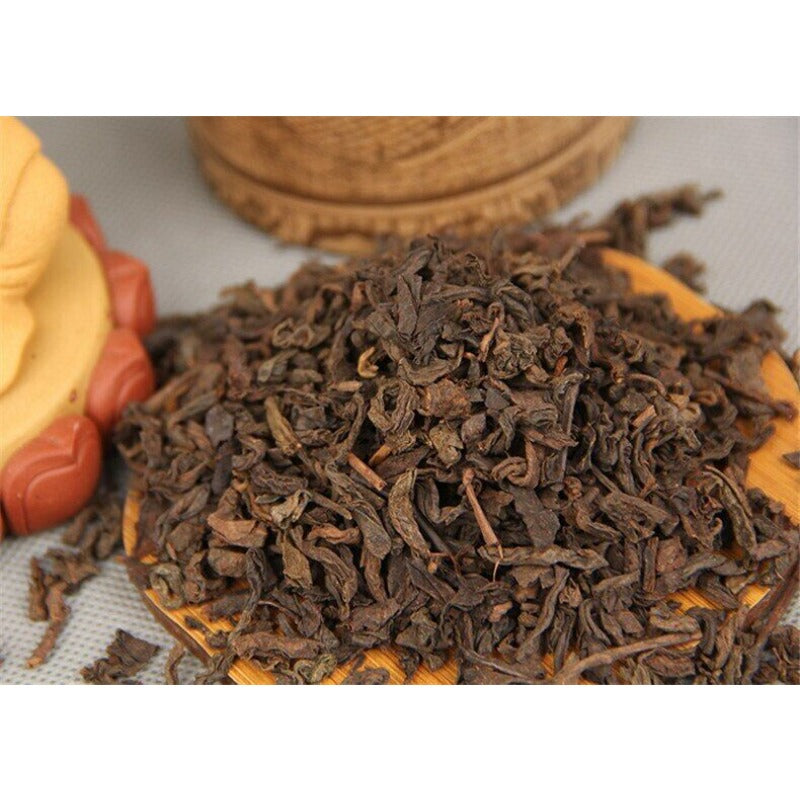 Yunan Pu Erh Tea Bamboo Canned Package Black Tea Loose Leaf Ripe Puer Tea 100g