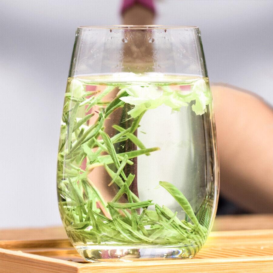 CIFbuy Jasmine Flower Green Tea Loose Leaf Mo Li Piao Xue Jasmine Green Tea 250g/can