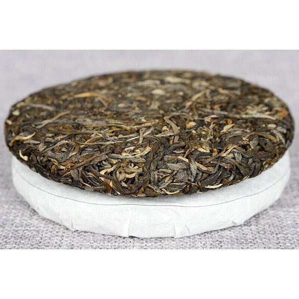 CIFbuy 200g Yunnan Pu'er Seven Seed Cake Tea High Pole Raw Tea Cake Early Spring Tea