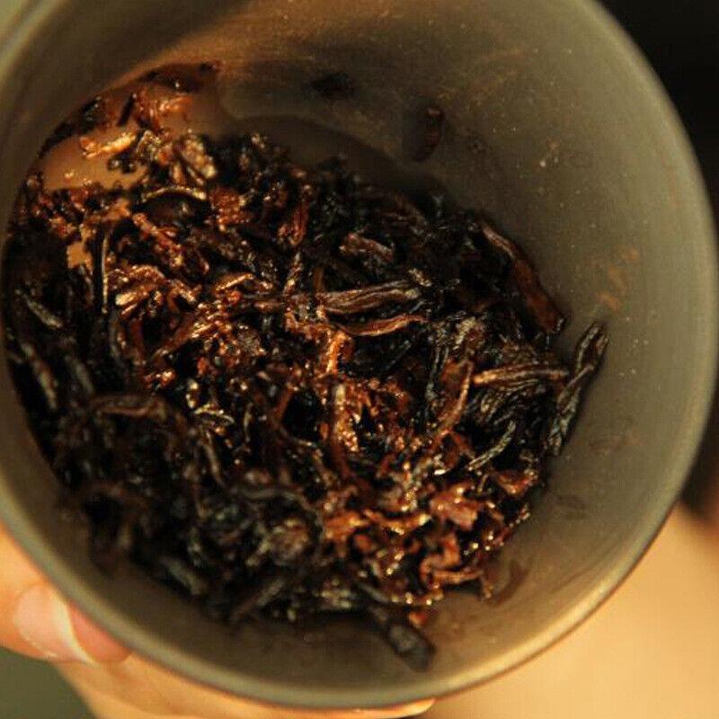 CIFbuy 200g Cang Pu Golden Bud Puerh Tea Ripe Cake Tea Menghai Chen Xiang Pu'er Cake
