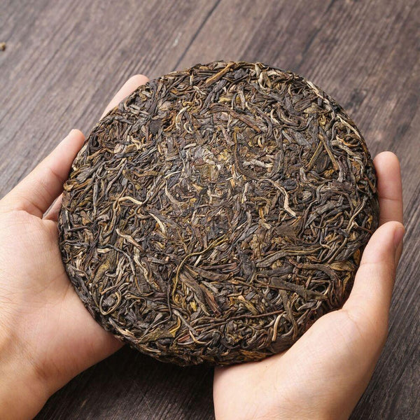 CIFbuy200g Yunnan Puerh Tea Jingmai Raw Pu-erh Tea Cake Chinese Premium Aged Pu'er Tea