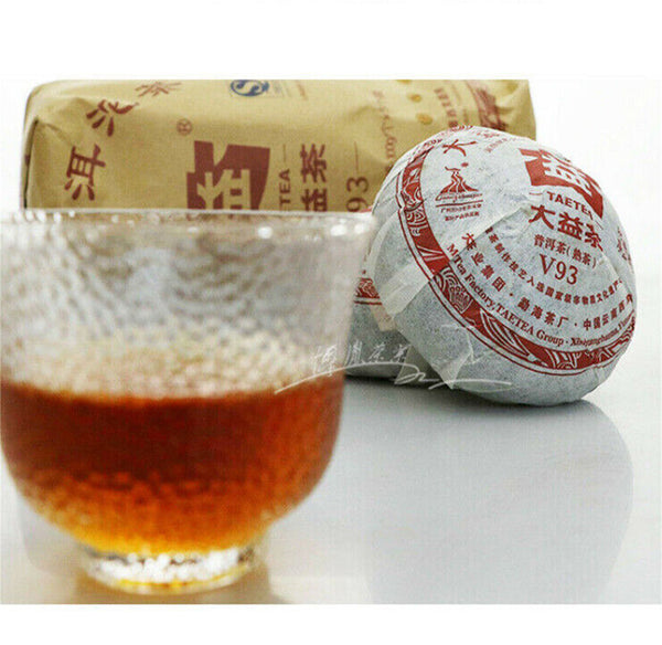 Tuo Cha Puer Ripe Tuocha * Pu Erh V93 Tea Menghai Dayi Ripe Pu-erh Tea