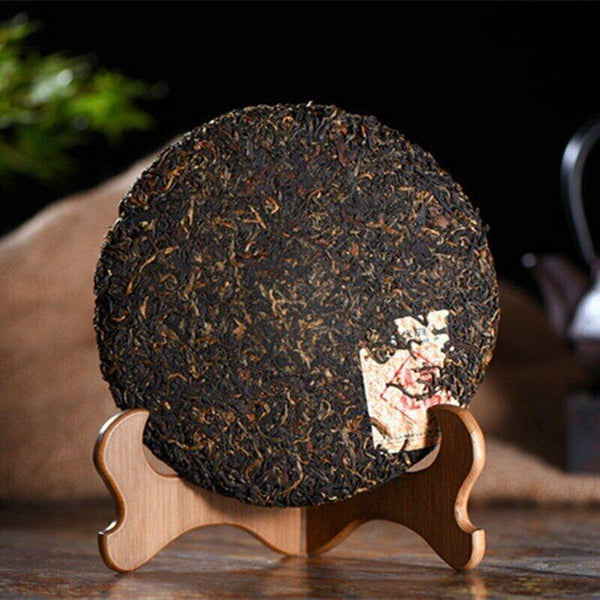 CIFbuy Yunnan Old Tree Sun Dried Black Tea Dianhong Feng Qing Dian Hong Tea Cake 357g