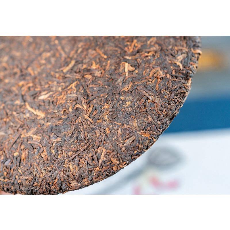 CIFbuy 357g Lao Ban Zhang Ripe Puerh Tea Yunnan Ancient Tree Aged Ripe Puerh Tea
