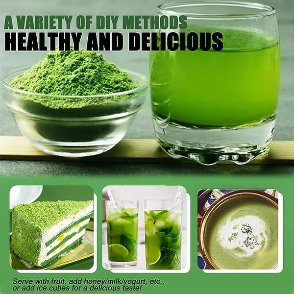Organic Barley Grass Powder original 250g moistening intestines, Weight Loss Barley Health Matcha Beverage