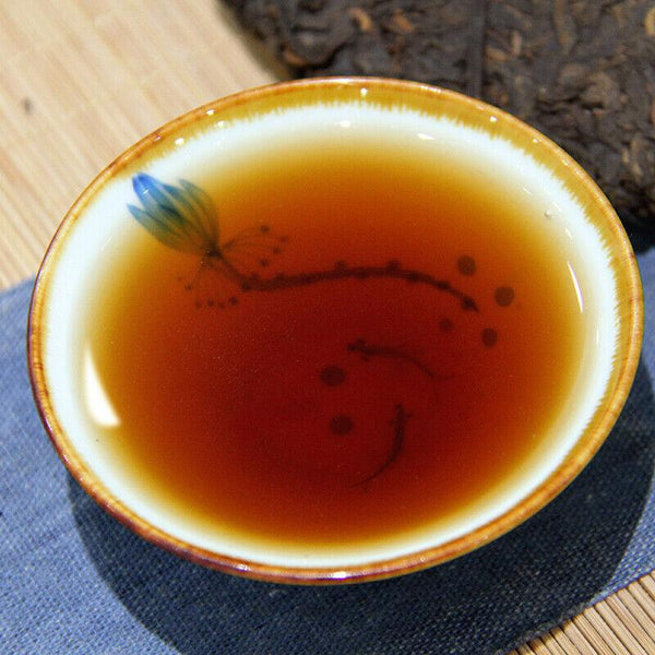 CIFbuy CHINATEA Classic 8571 Pu-erh Tea Cake 2021 357g Ripe Yunnan Chi Tse Beeng Cha