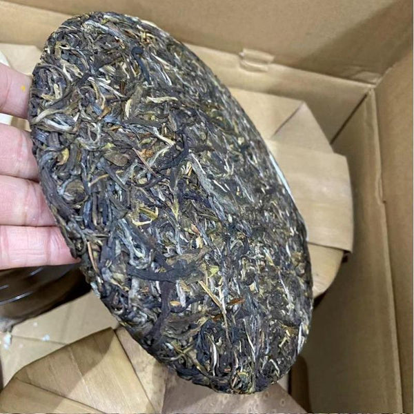 CIFbuy 357g Spring Pu-erh Raw Tea Yunnan Xigui Old Tree Puerh Shengcha Pu'er Green Tea