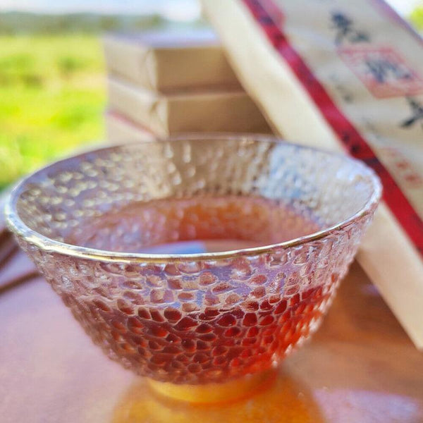 CIFbuy 200g Laobanzhang Pu'er Tea Mature Tea Pu'er Tea Bricks Yunnan Aged Old Pu'er Tea