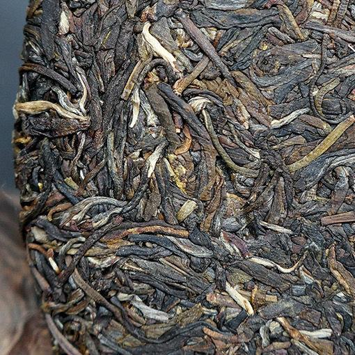 CIFbuy 2017 Yunnan Pu'er Tea Raw Xiaguan Heritage FT53-17 Qi Zi Bing Cha Tea Cake 357g