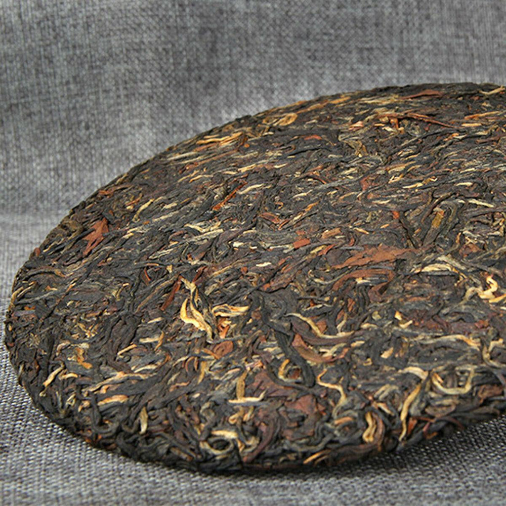 CIFbuy 357g Red Tea Big Leaf Tea Black Tea Cake Ancient Tree Chinese Health Green Food