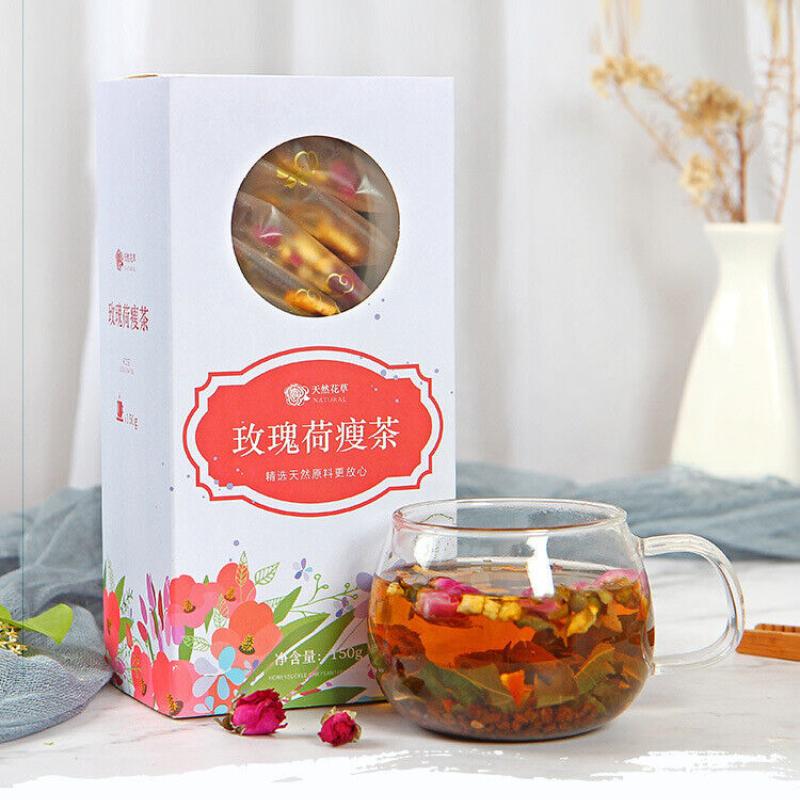 CIFbuy 150g Rose Lotus Leaf Tea Tea Flower Grass Tea Box Winter Melon Lotus Leaf Tea Main image