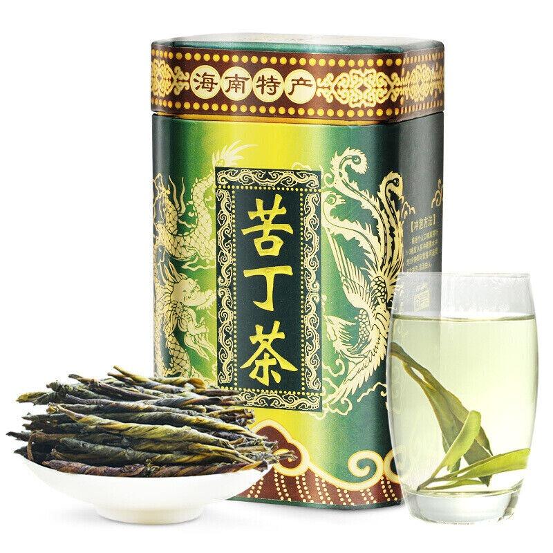 CIFbuy 125g Big Leaf Kuding Tea Hainan Specialty Bitter Green Tea Needle Ku Ding Cha