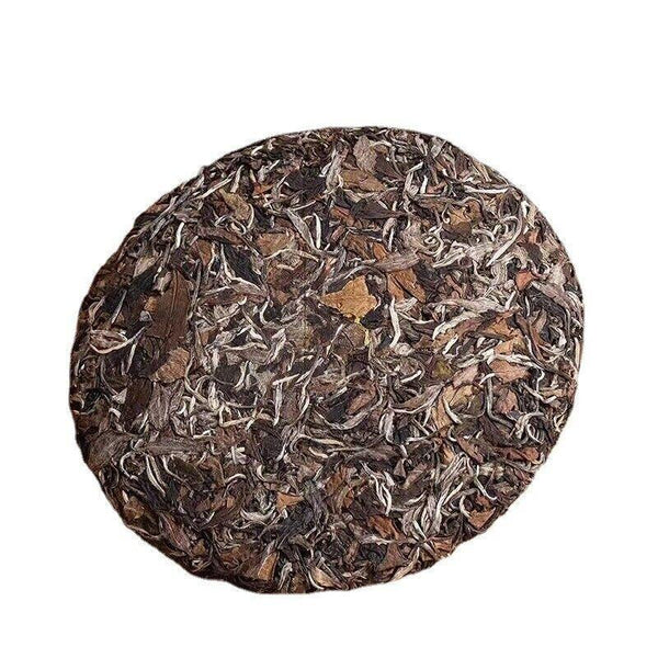 CIFbuy 300g Fuding White Tea Old White Tea White Peony Tea Cake Aged White Peony Cake