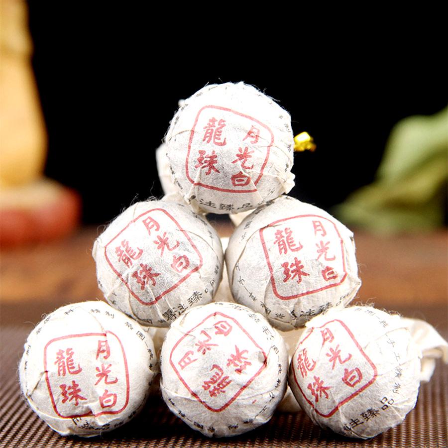 CIFbuy Yue Guang Bai Dragon Pearl White Tea, Aromatic Mini White Tea, 100g