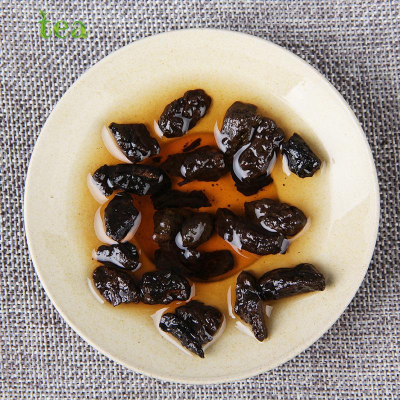 CIFbuy Aged Pu'er Tea, Menghai Jelly Aroma Crushed Silver Tea, Fossilized Aged Pu'er Aroma, Bulk Ripened Tea 500g