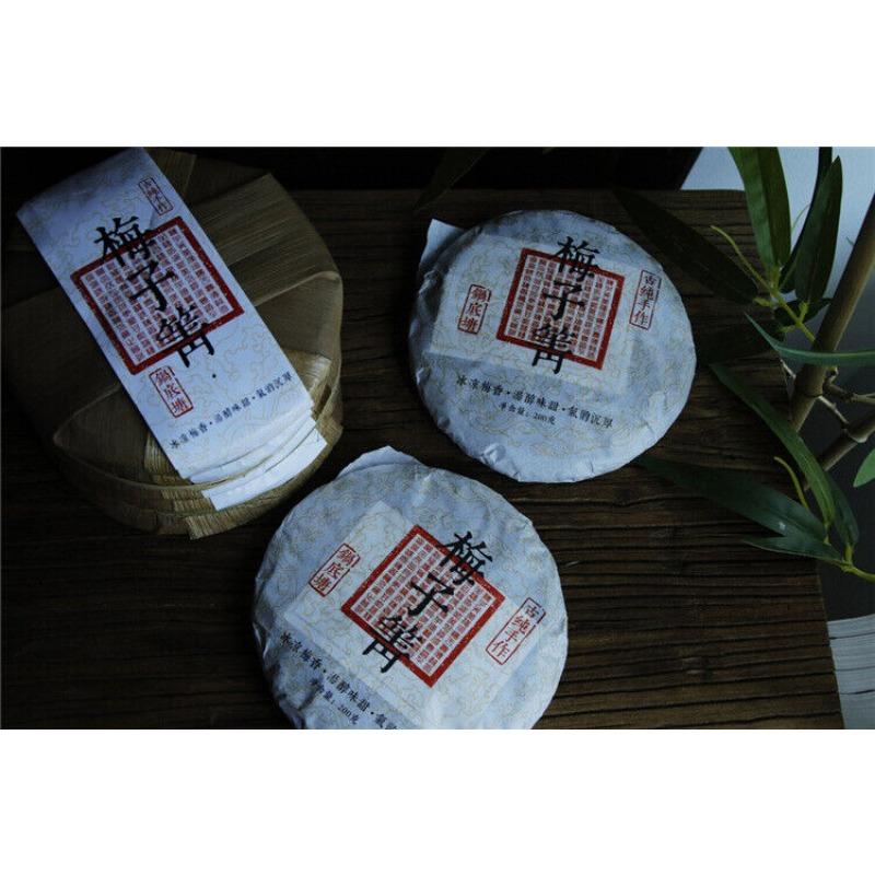 CIFbuy Plum Turnip Potted Pond Ancient Tree Raw Tea Cake Cold Plum Aroma and Deep Charm