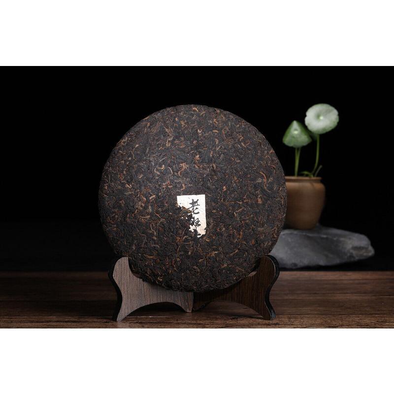 CIFbuy 357g Yunnan OldPanzhang Puerh Ripe Tea Cake Menghai Flavor Pure Material