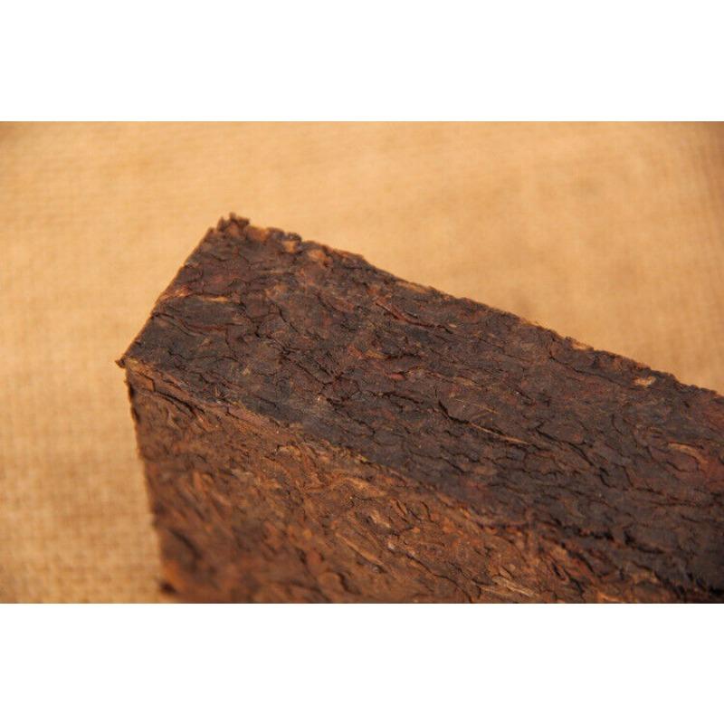 CIFbuy500g Old Ban Zhang Tea Brick Puerh Tea Ripe Pu'er Ancient Tree Bamboo Tube Tea