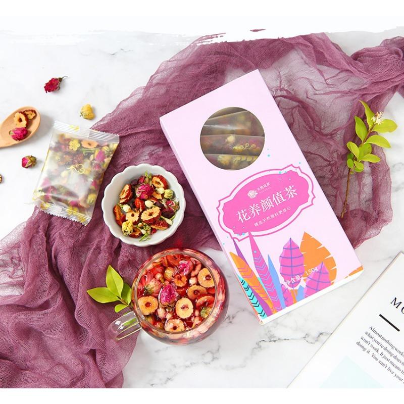 CIFbuy Rose Luoshen Wholesale Flower Tea Chrysanthemum Red Date Sliced Flower Tea