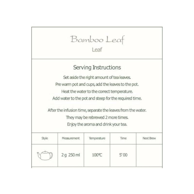 CIFbuy Bamboo Tea Loose Leaf Tea - Herbal Bamboo Leaves 100g