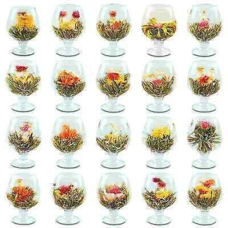 CIFbuy 100% Handmade Globe Amaranth Flower Blooming Tea 20pcs