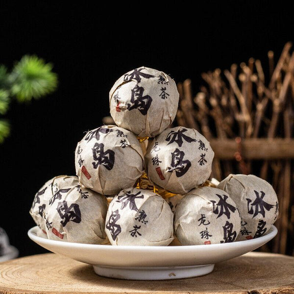 CIFbuy Yunnan Pu'er Raw Tea Dragon Pearl Tea Lincang Iceland 500g Raw/ripe Pu'er Tea