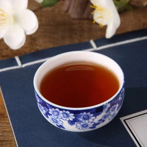 CIFbuy500g Yunnan Ripe Puerh Tea Pu-erh Cooked Tea Bag Package Small Pu'er Tea Cake