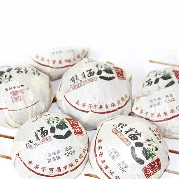 CIFbuy Yunnan Ancient Tree Pu'er Tuocha 100g Old Tea Ripe Pu'er Tea