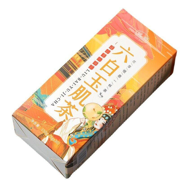 CIFbuy 150g Six White Jade Muscle Tea Health and Skin Whitening Tea Blemish Bag Tea