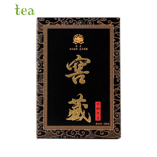 CIFbuy Ripe Puer Tea Cellar - Menghai Banzhang Wuzhai, Centuries-Old Ancient Tree Tea, Small Pile Fermentation, Pure Material Gift Box