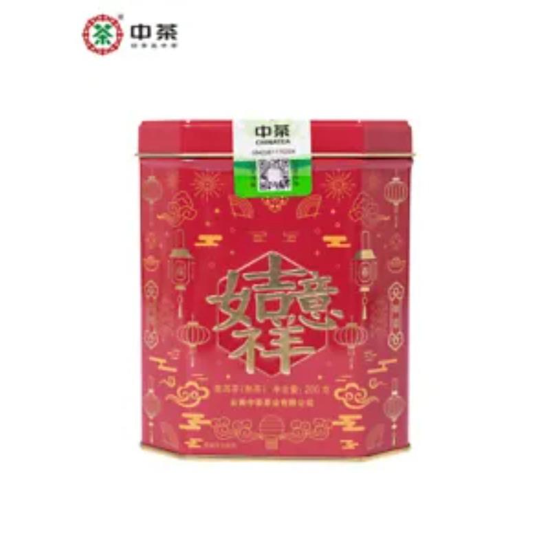 CIFbuy Good Luck * CHINATEA Yunnan Puer Loose Puerh Pu-erh Tea 200g Ripe Pu'er Shu Tin