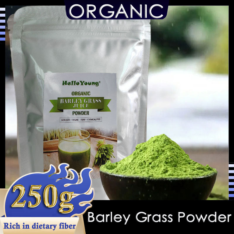 Organic Barley Powder 100% Pure and Natural, No Additives and Preservatives Protein. Great for Juices, Smoothies, Shakes, Yogurts Main image