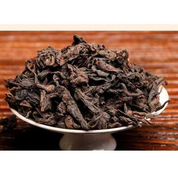 CIFbuy 500g Yunnan Pu'er tea ripe tea camphor pu'er tea loose tea big leaf seed ripe