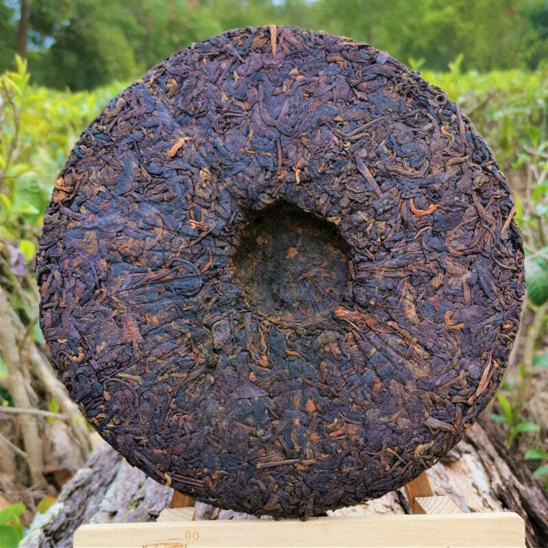 CIFbuy 357g Yunnan Ripe Pu-erh Tea Cake Cooked Puerh Tea Chinese Black Tea Benefits Tea