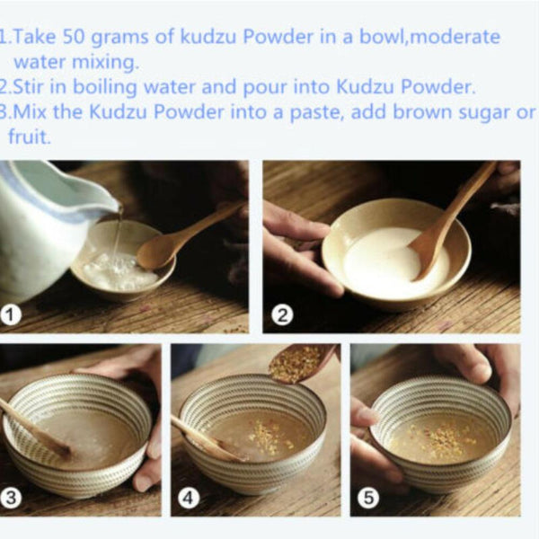 CIFbuy Pure Kudzu Root Powder, Pueraria Lobata Extract, Natural Herbal Supplement
