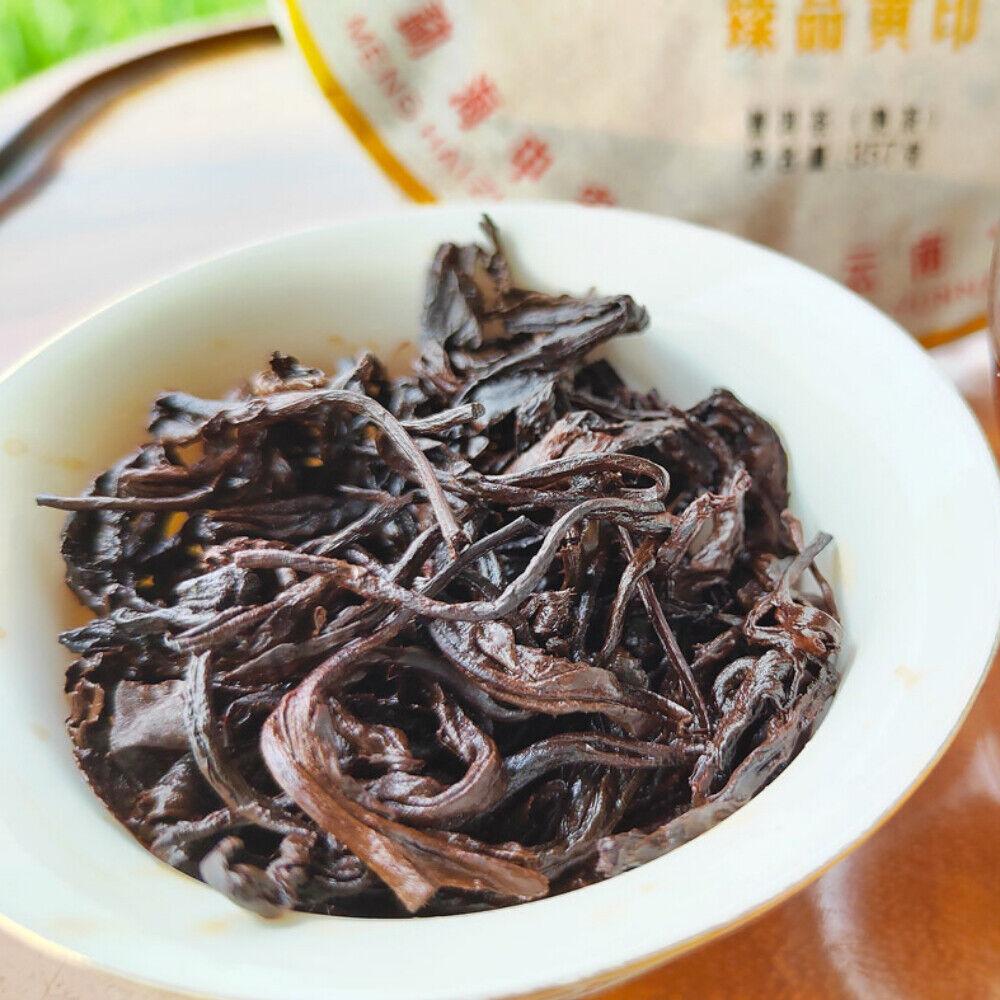 CIFbuy 357g Chinese Pu-erh Tea Cake Ancient Tree Cooked Pu'er Tea Yunnan Ripe Black Tea