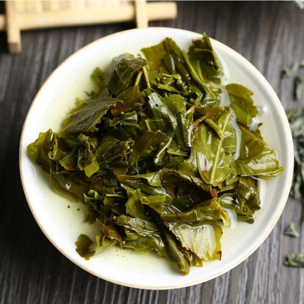 CIFbuy 500g Yunnan Green Early Spring Pu'er Large-leaf Green Tea Steamed Enzyme (No.2)