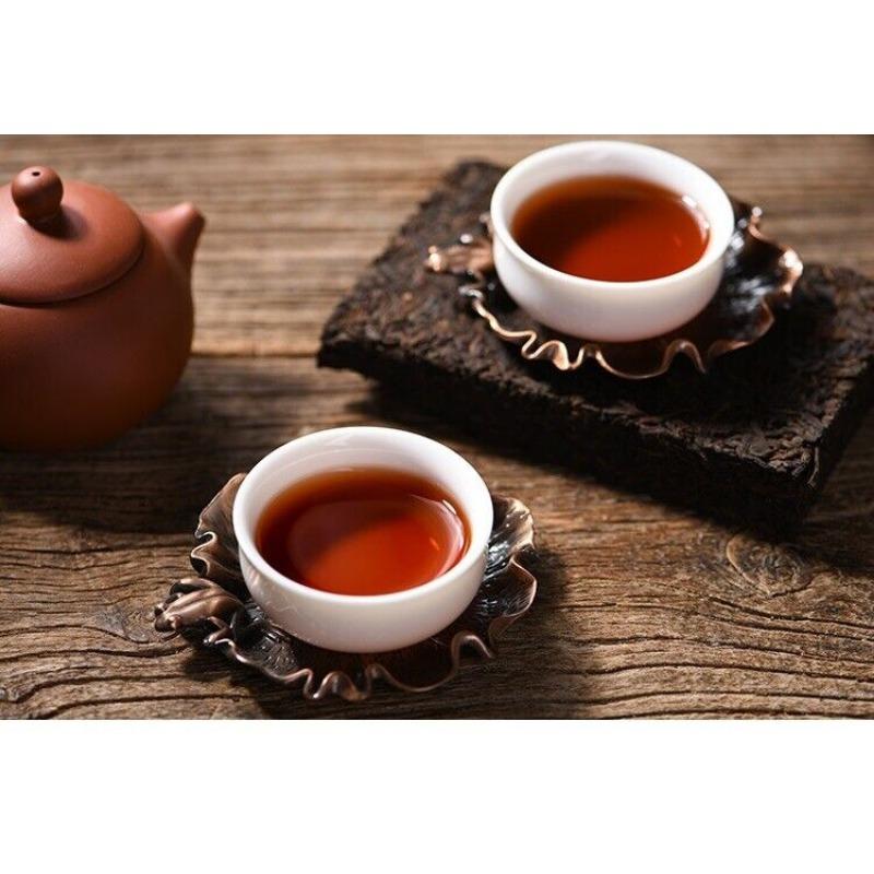 CIFbuy Yunnan Puerh Tea Brick Puerh Ripe Tea Old Tea Brick Lao Banzhang Palace Ripe Tea