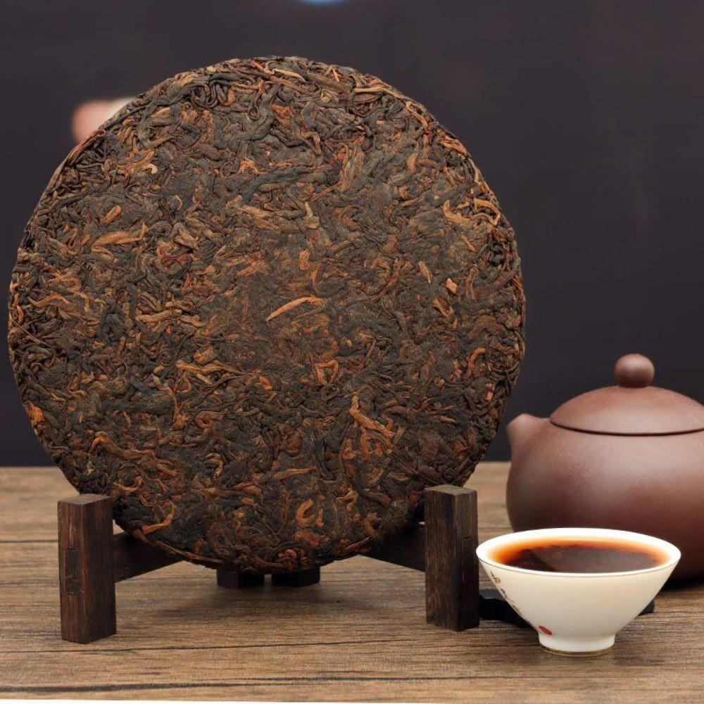 CIFbuy Yunnan Menghai Shen Yun Ripe Puer Tea Cake 357g
云南勐海神韵熟普洱茶饼357克